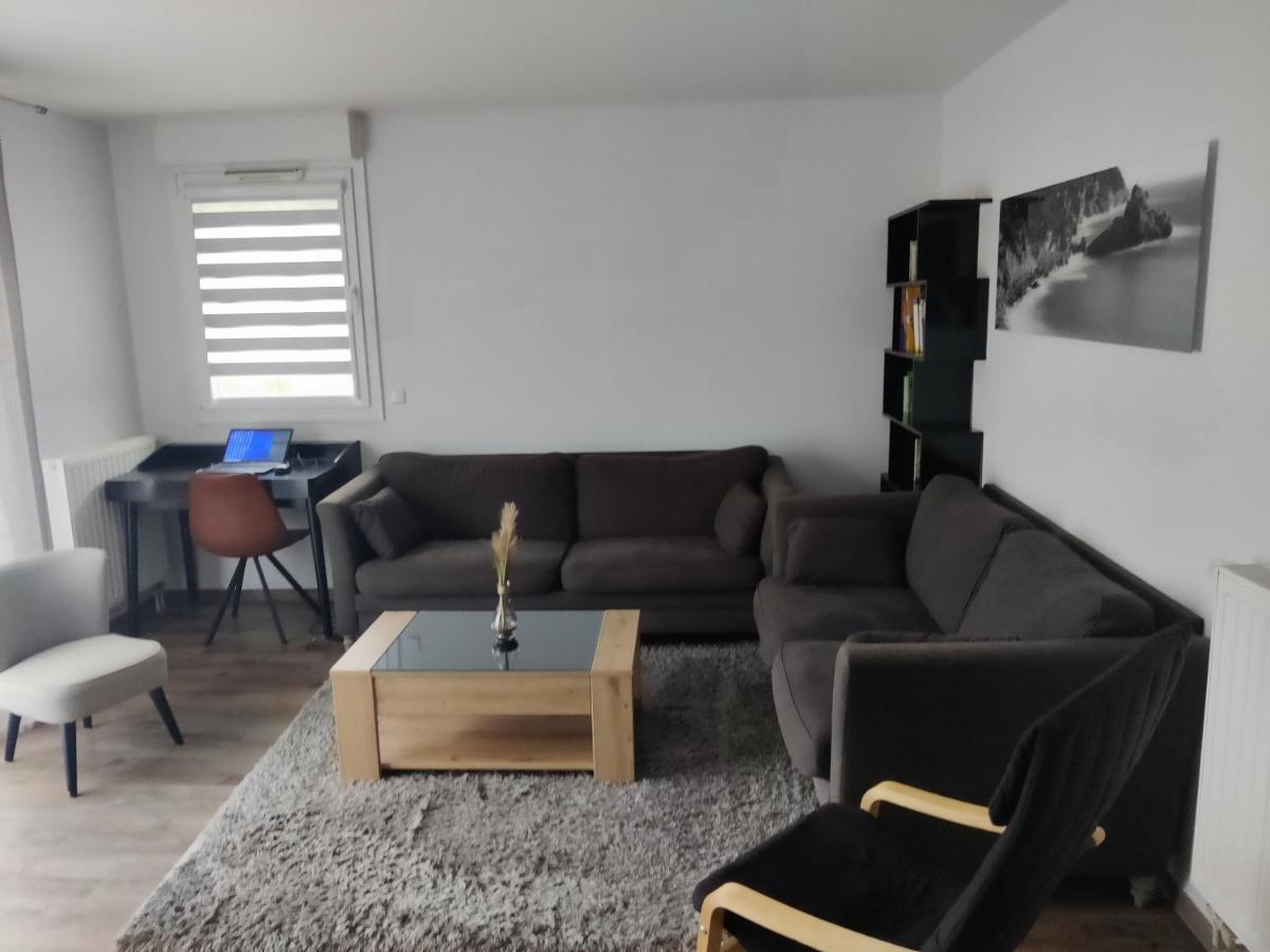 App 5 Pers, Parking, 3Mn Rer A, 40 Mn Du Centre De Paris, Cergy Le Haut Apartment ภายนอก รูปภาพ